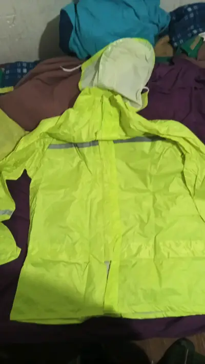 Traje impermeable reflectante Actiflex amarillo - miniatura 3
