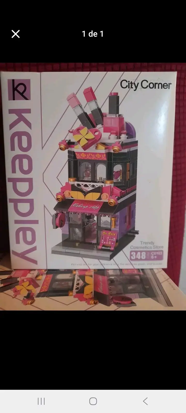 Set de construcción Keeppley City Corner