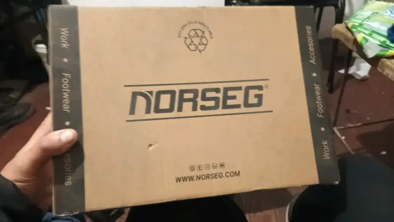 Botas de seguridad Norseg negras resistentes - 1
