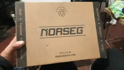 Botas de seguridad Norseg negras resistentes - miniatura 1