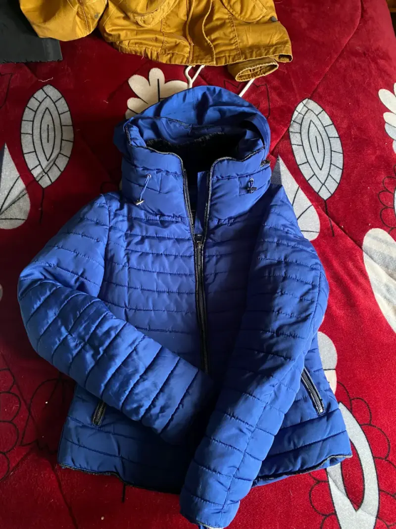 Chaqueta de invierno con capucha marcas zara, ck - 4