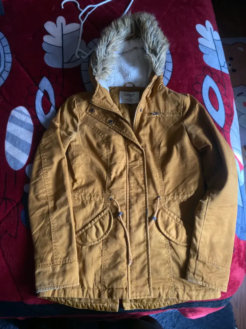 Chaqueta de invierno con capucha marcas zara, ck - 6