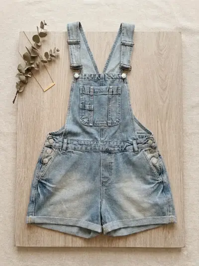 Jardineras de mezclilla para mujer TOPSHOP - miniatura 1