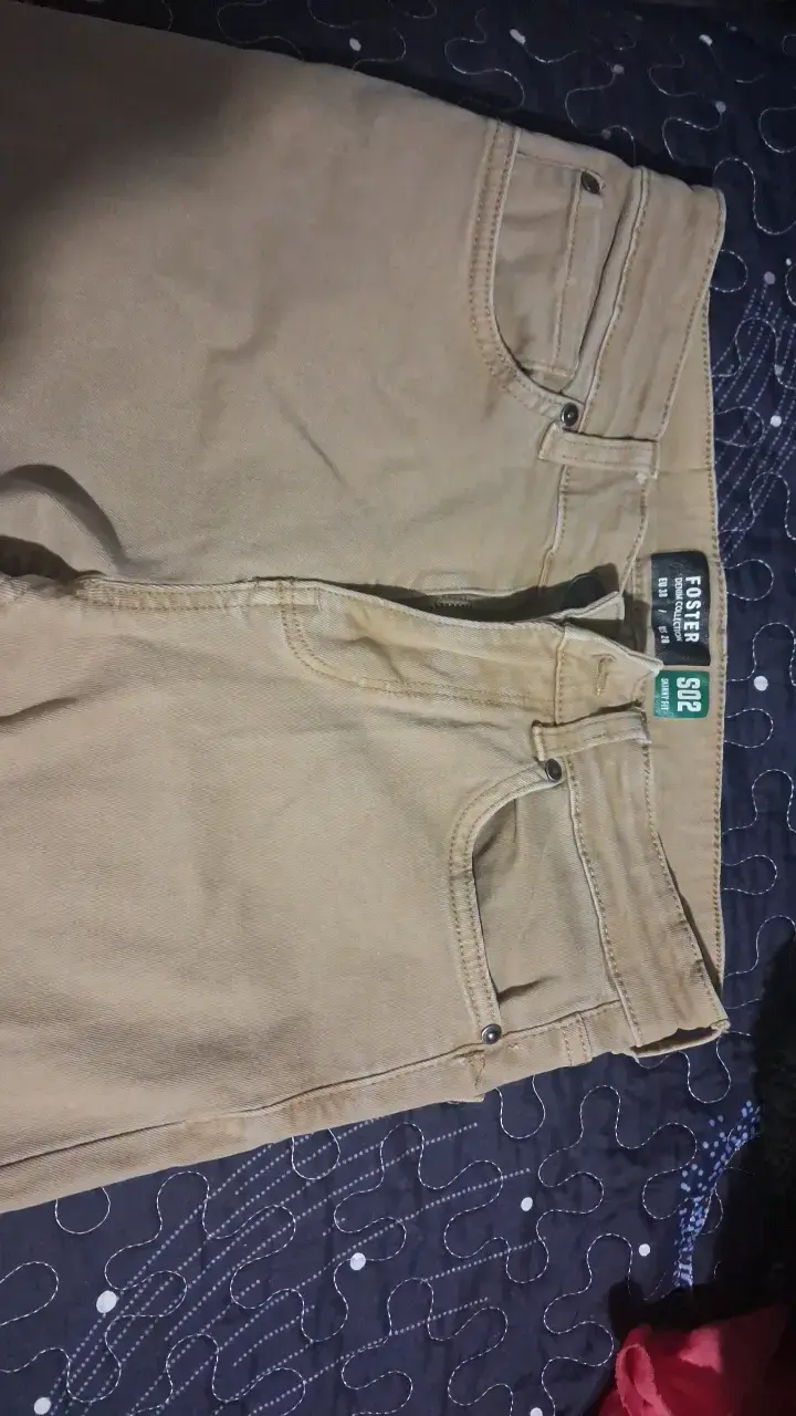 Pantalones Foster beige para Mujer talla 38 - 1