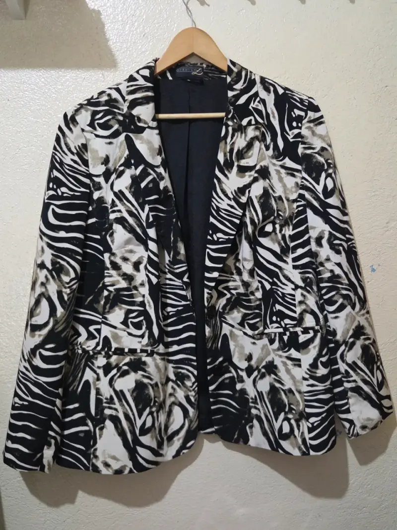Blazer estampado animal print Creation - 1