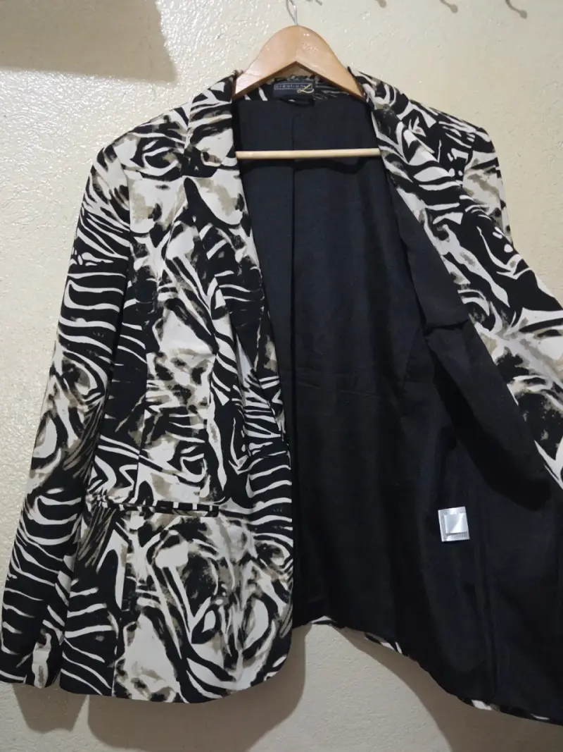 Blazer estampado animal print Creation - 4