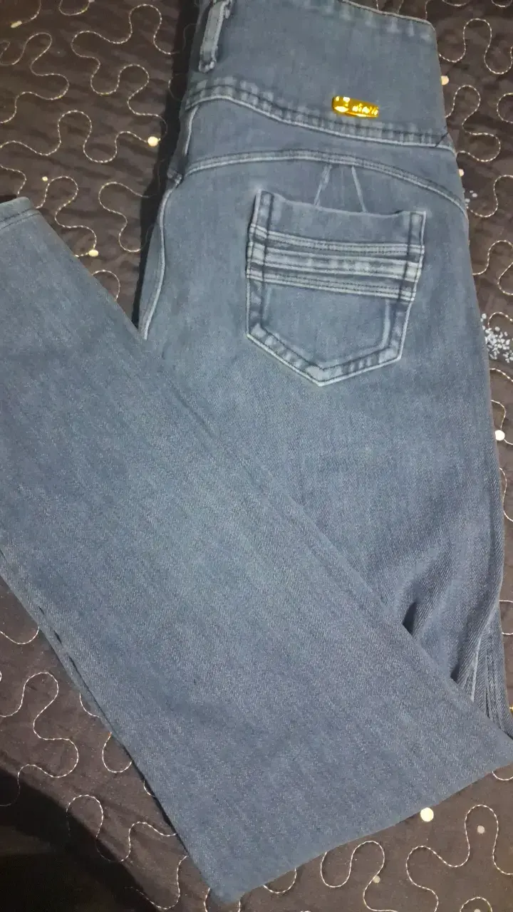 Jeans de mujer azul marca Koans talla M - 2