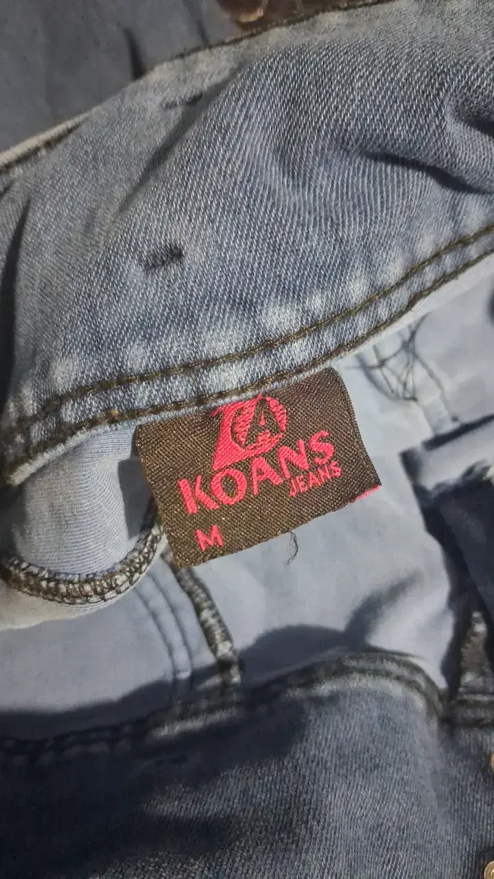 Jeans de mujer azul marca Koans talla M - 4