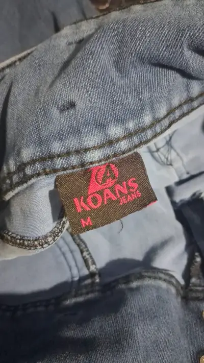 Jeans de mujer azul marca Koans talla M - miniatura 4