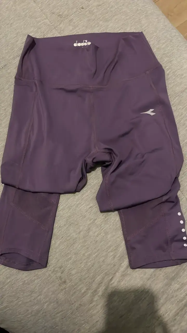 Calzas deportivas moradas Diadora para mujer - 2