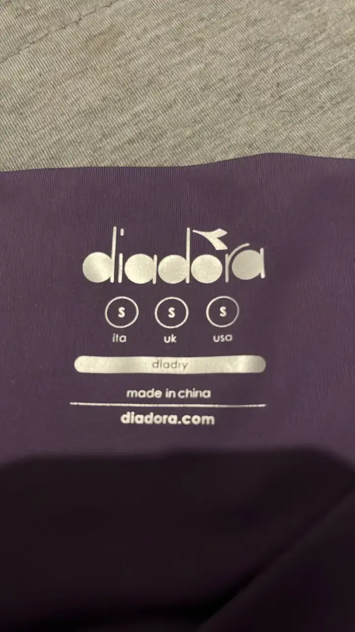 Calzas deportivas moradas Diadora para mujer - 3
