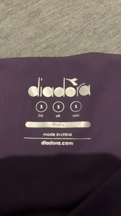 Calzas deportivas moradas Diadora para mujer - miniatura 3
