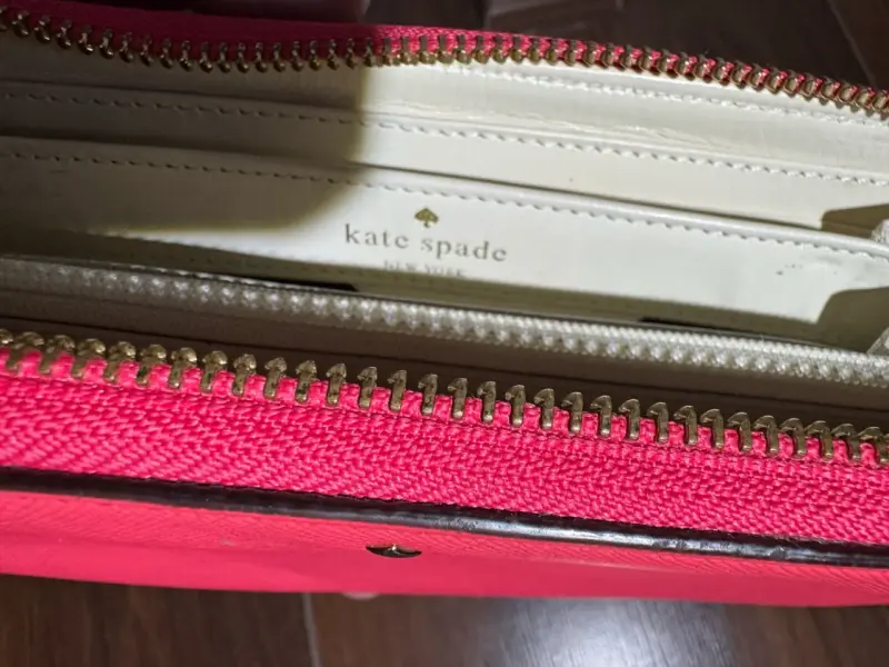 Billetera de cuero Kate Spade - 4