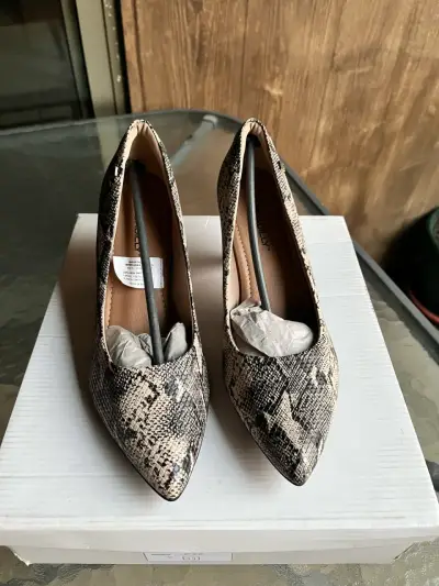 Zapatos de Tacón Animal Print Elegantes - miniatura 1