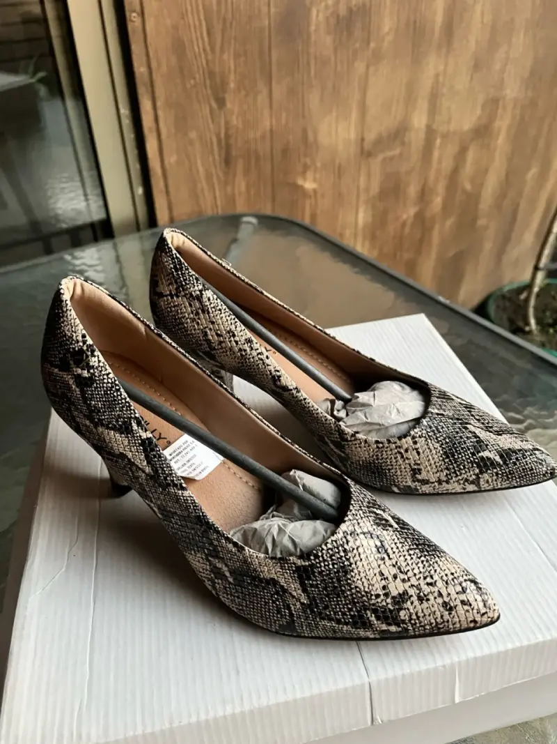 Zapatos de Tacón Animal Print Elegantes - 3