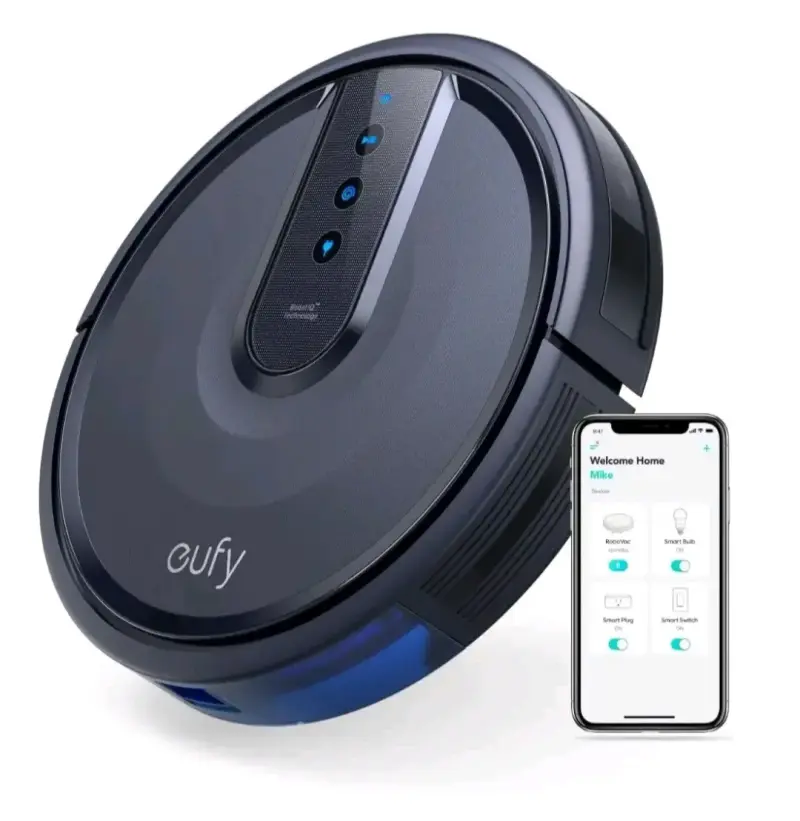 Robot aspirador Eufy con control remoto y accesorios - 6