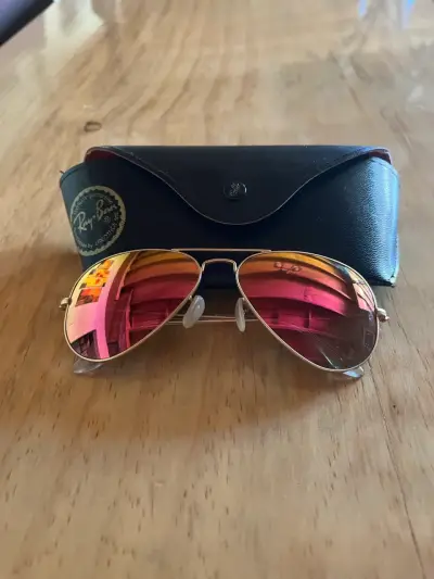 Gafas de sol Ray-Ban aviador con estuche - miniatura 2