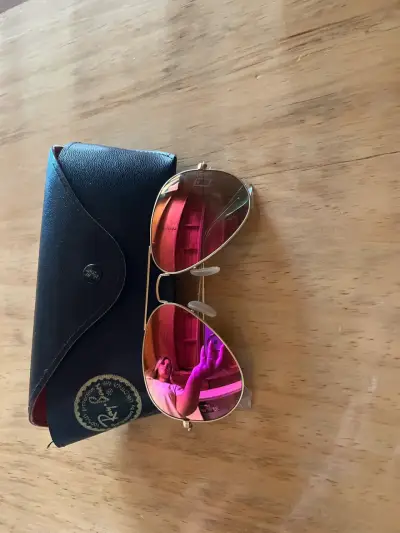 Gafas de sol Ray-Ban aviador con estuche - miniatura 3