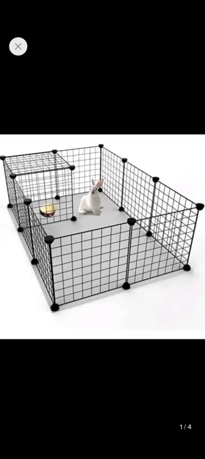 Corral modular para mascotas pequeño - miniatura 1