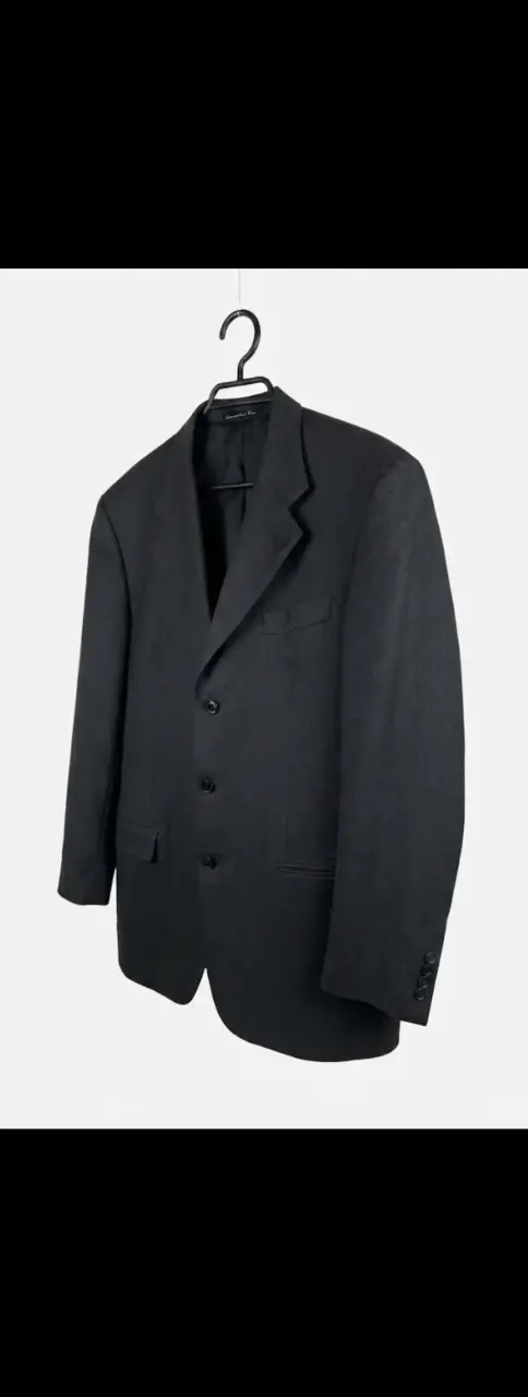 Traje completo de lana negra Johnson's - 2