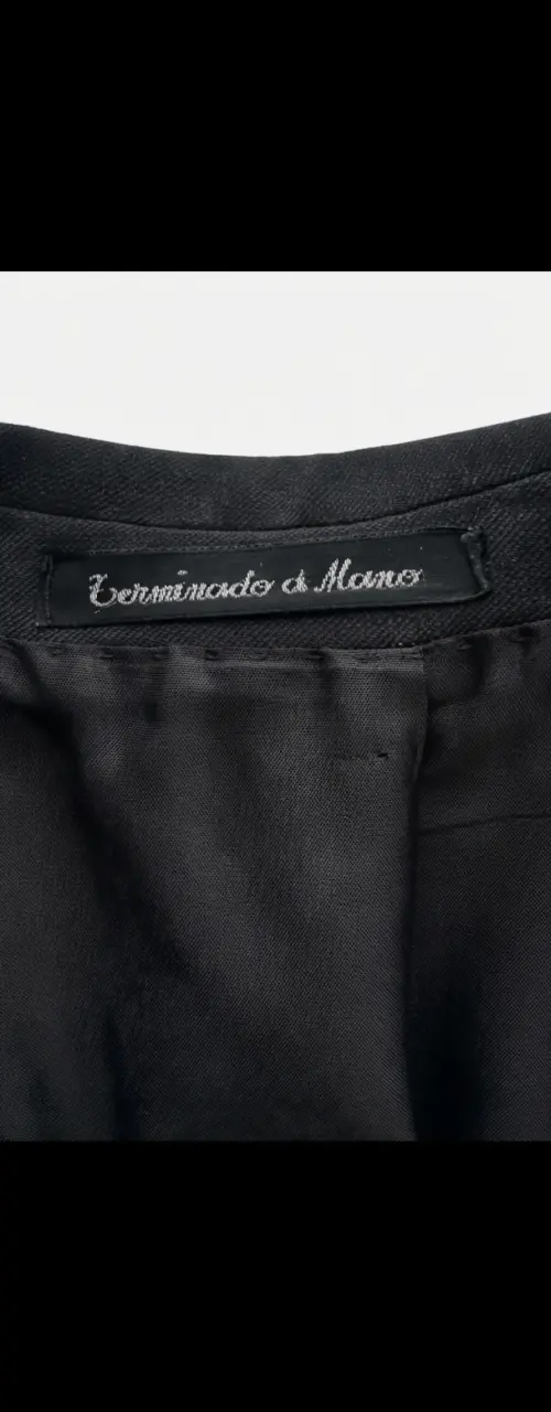 Traje completo de lana negra Johnson's - 5
