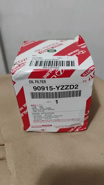 Filtro de Aceite Original Toyota 90915-YZZD2 - miniatura 1