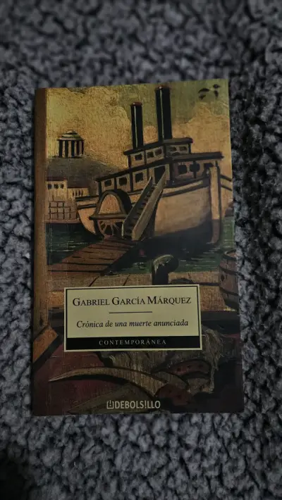 Libro Crónica de una Muerte Anunciada - miniatura 1