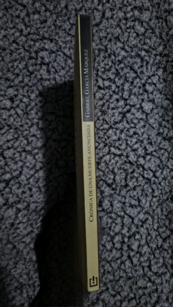 Libro Crónica de una Muerte Anunciada - 3