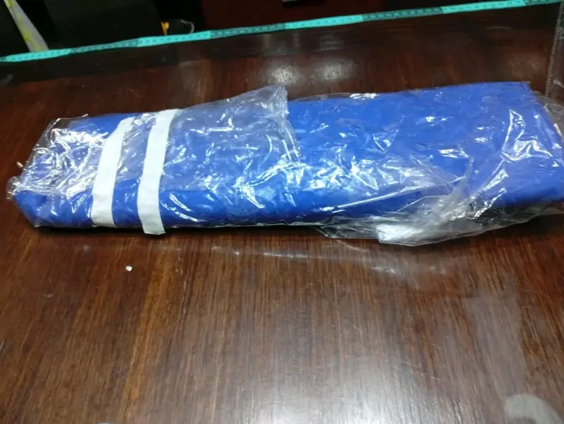 Retazos azul rey,4 paños