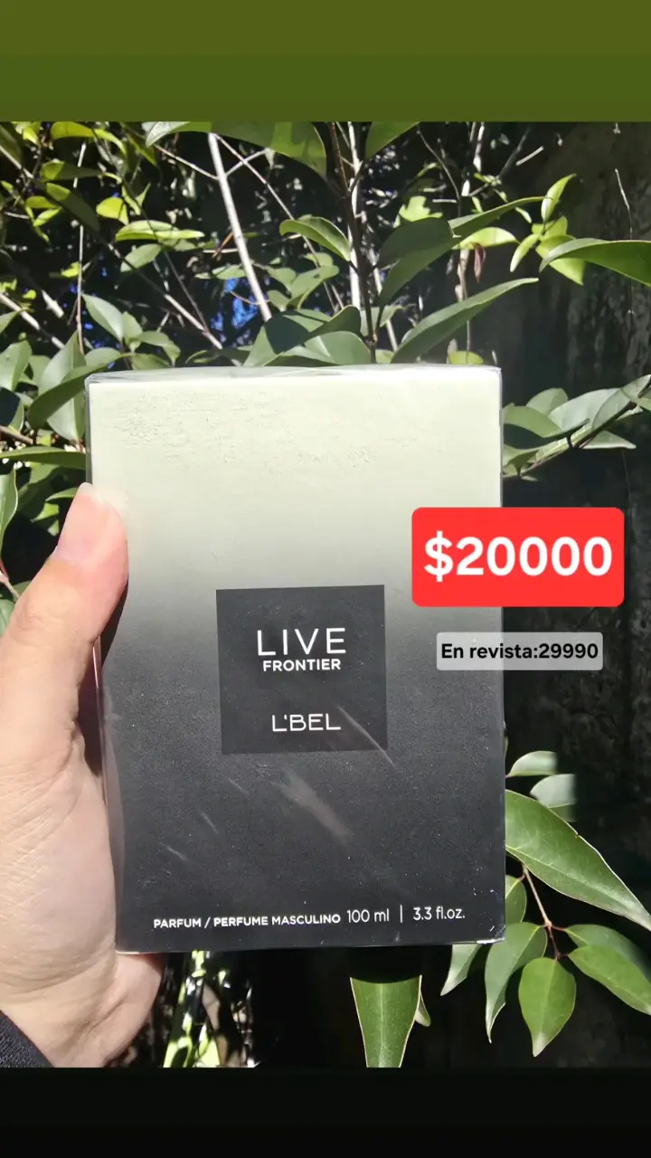 Perfume masculino L'Bel Live Frontier 100 ml