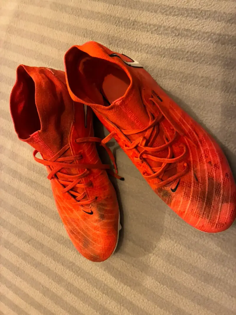 Botines de fútbol Nike Phantom Luna rojo - 4