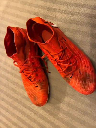 Botines de fútbol Nike Phantom  Luna rojo - miniatura 4