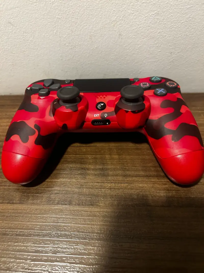 Control inalámbrico PS4 rojo Genérico - 2