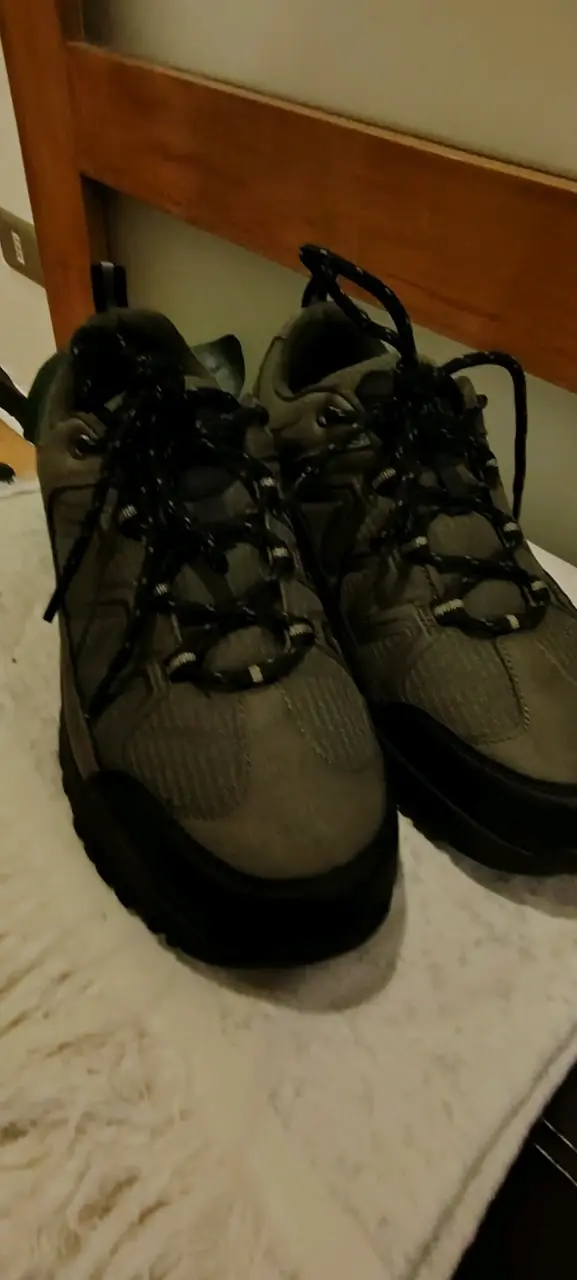 Zapatillas de senderismo color verde para hombre - 4