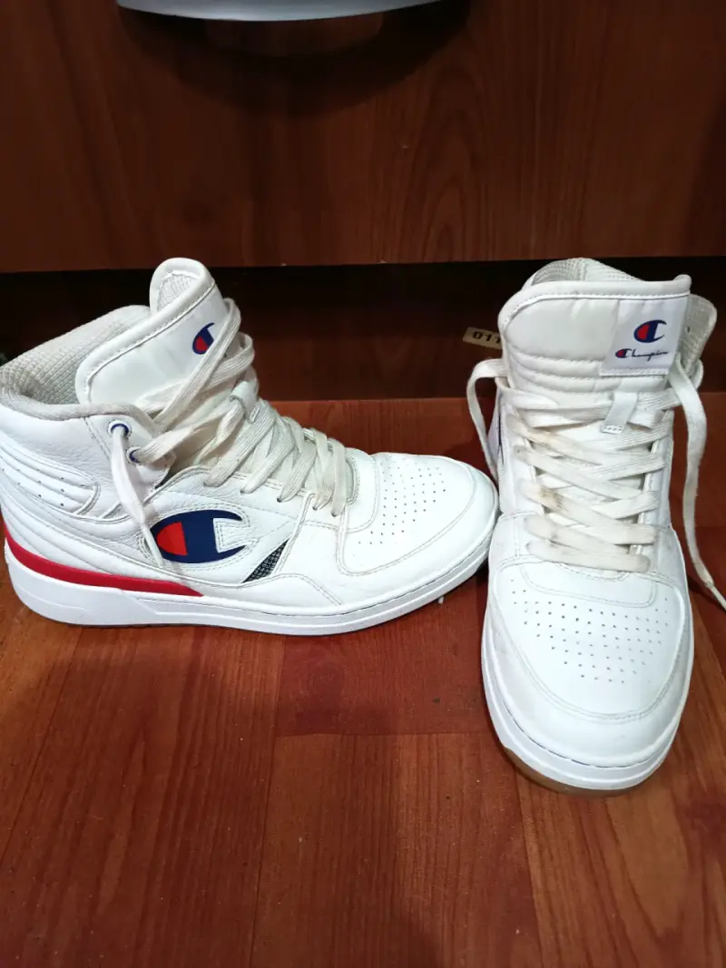 Zapatillas deportivas blancas Champion d caña alta - 1