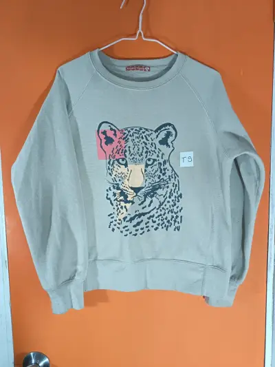 Chaqueta de cuero negra para mujer - miniatura 2
