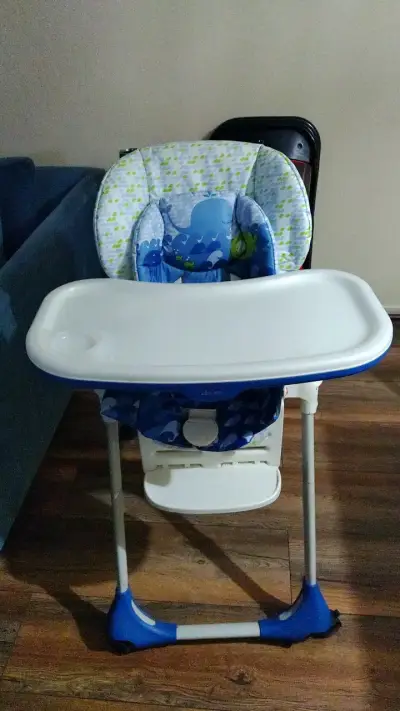 Silla de comer para bebé ajustable - miniatura 2