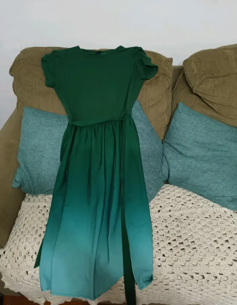 Vestido estampado tropical para mujer - 3