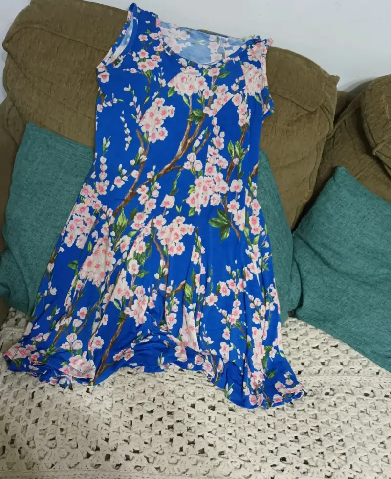 Vestido estampado tropical para mujer - 5
