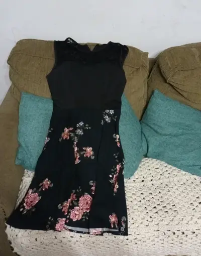 Vestido estampado tropical para mujer - miniatura 6