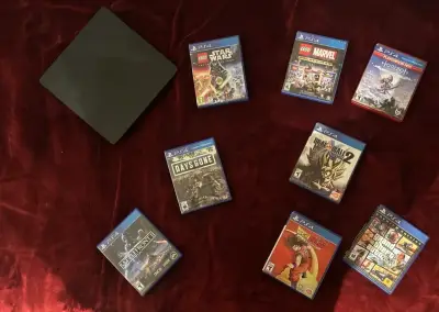 PlayStation 4 Slim 1TB con 8 juegos incluidos - miniatura 2