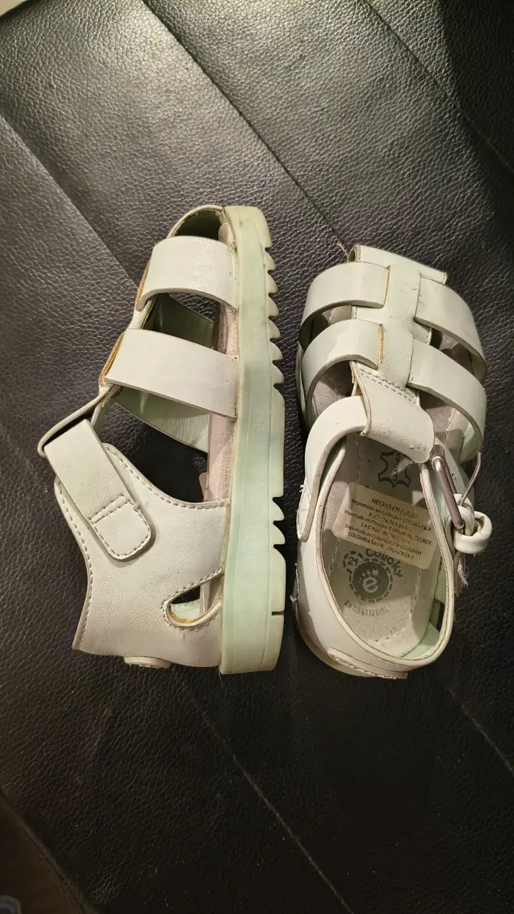 Sandalias de cuero para niños Coloky talla 21 - 2