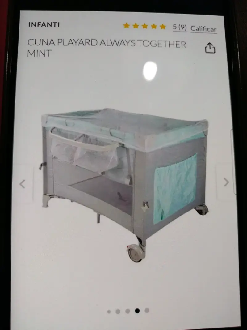 Cuna Playard Infanti Always Together Mint