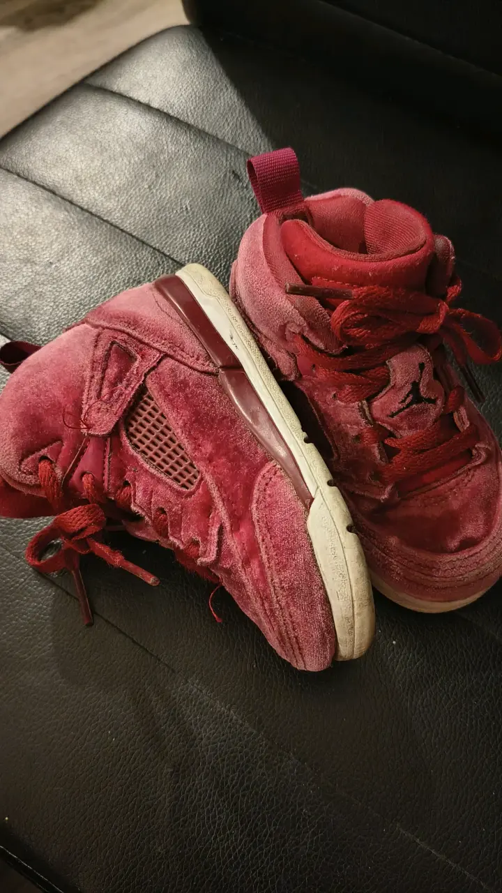 Zapatillas deportivas rojas para niños Jordan - 3