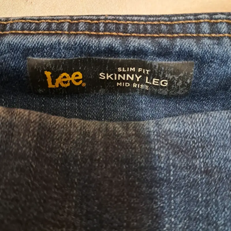 Jeans Lee Skinny Leg Slim Fit Azul talla 38 - 1
