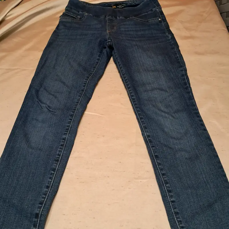 Jeans Lee Skinny Leg Slim Fit Azul talla 38 - 5