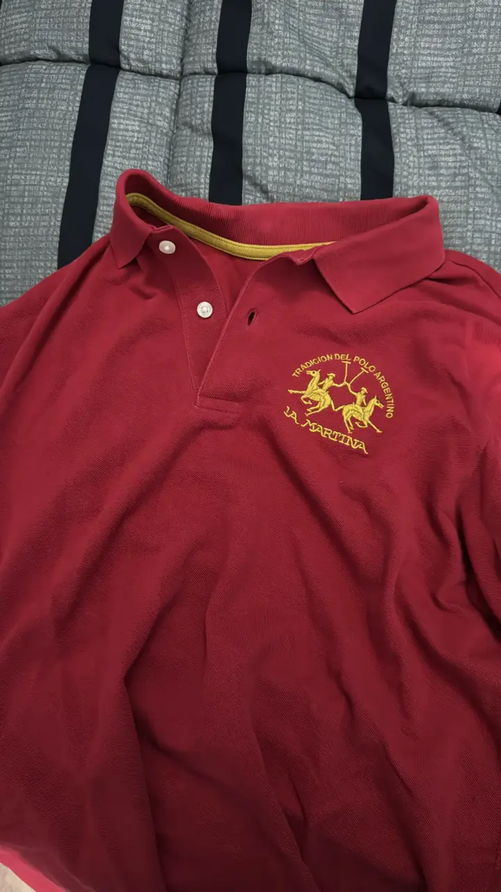 Polera Polo Roja La Martina talla L