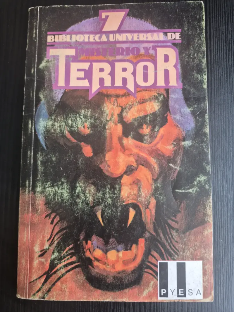 Libro Biblioteca Universal de Misterio y Terror N°7