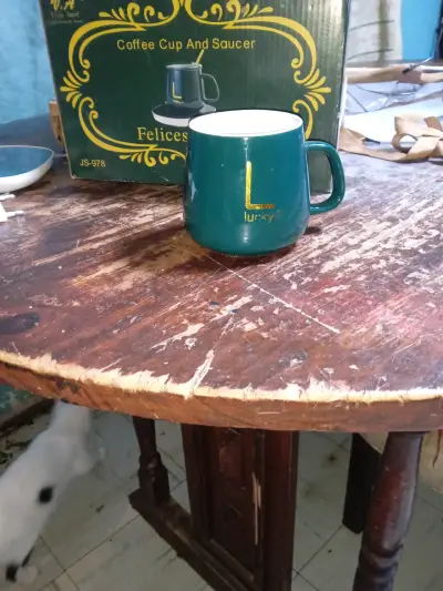 Taza de café con calentador eléctrico azul - miniatura 4