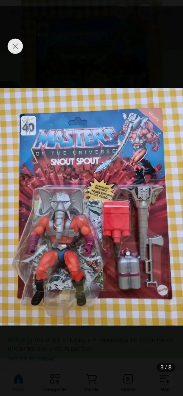 Figura de acción Snout Spout Masters of the Universe - 3
